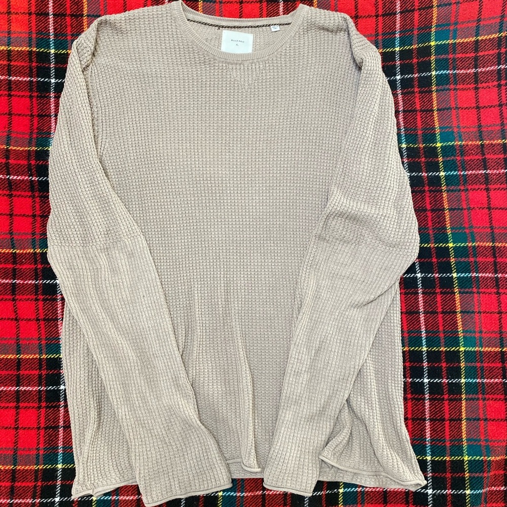 ✨Rare Color✨Billy Reid Cotton Cashmere Thermal Shirt.